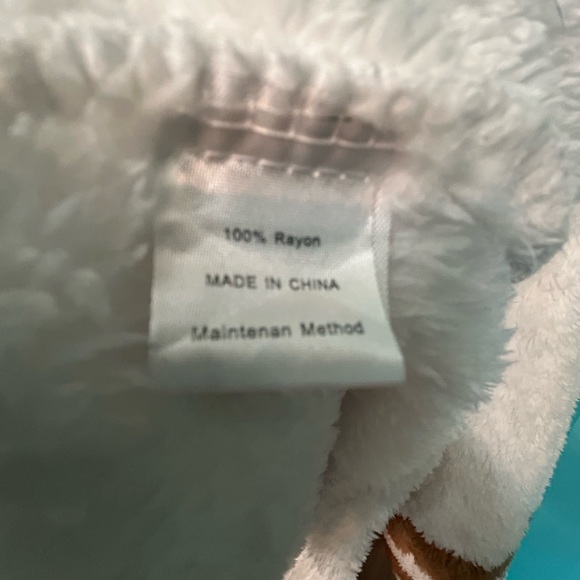 NWOT Sherpa sweatshirt white and tan super soft sweatshirt size Medium - Picture 9 of 15